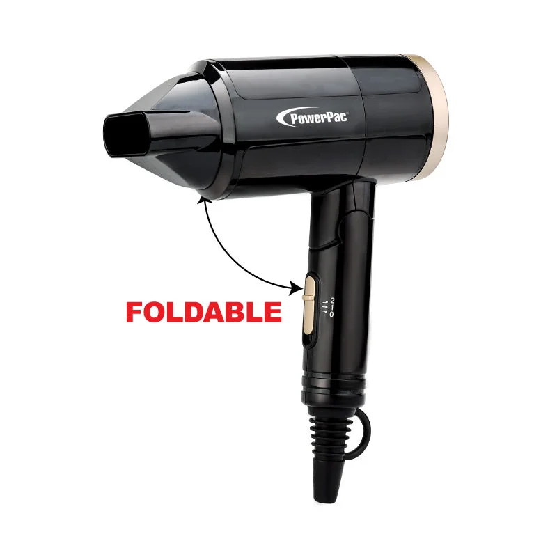 Hair Dryer, Travel Hair Dryer, Foldable Hari Dryer (PPH2200)